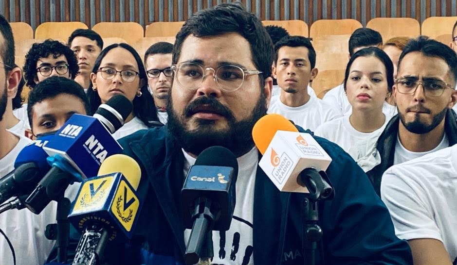 Jesús Mendoza, presidente de la FCU-UCV, confirmó que hay garantías para realizar las elecciones de este #9Jun