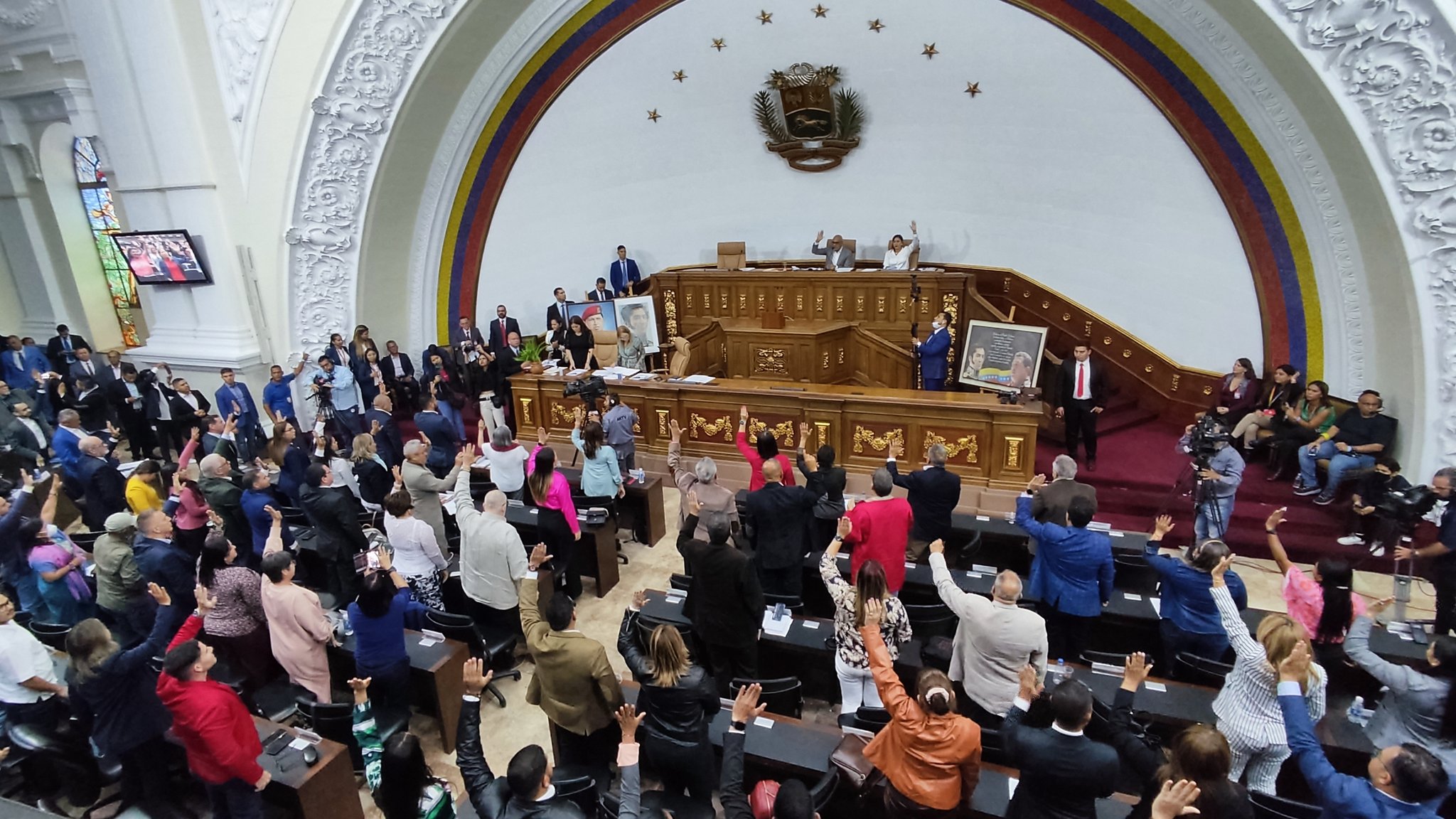 Asamblea chavista aprobó por unanimidad la Ley de Extinción de Dominio