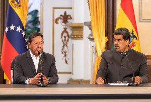 Maduro pidió ayuda de Arce para explotar las reservas de gas en Venezuela