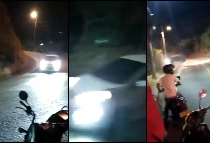 Por creerse Toretto: El aparatoso accidente que sufrió conductor tras andar en piques ilegales (VIDEO)