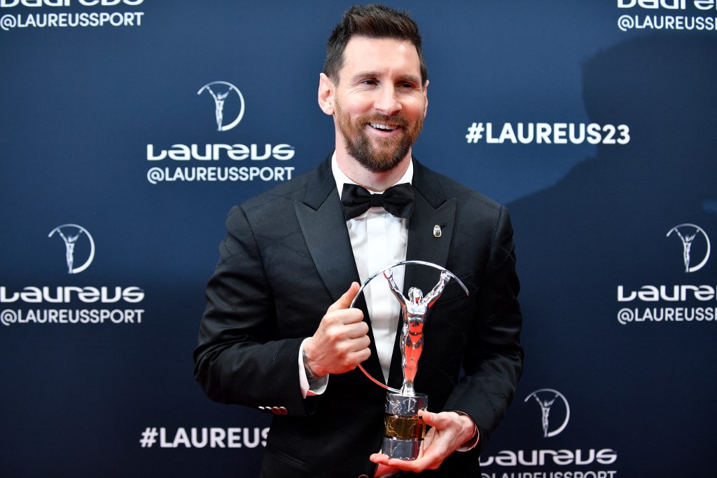 Messi ganó el Premio Laureus a mejor deportista masculino de 2022