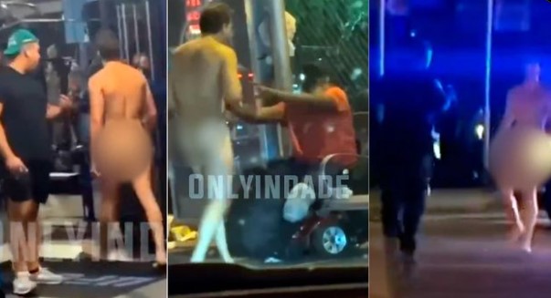 Insólito y violento episodio en Miami: un hombre desnudo atacó a varias personas en gimnasio UFC y por las calles de la ciudad (VIDEO)