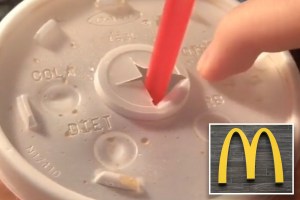 Revelan finalmente para qué sirve este clásico elemento en las bebidas de McDonald’s (VIDEO)