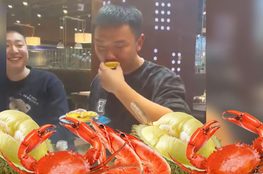 Siete amigos se comen 300 cangrejos y 80 postres para recuperar el dinero en un “buffet”: ¿Y tú, qué harías?