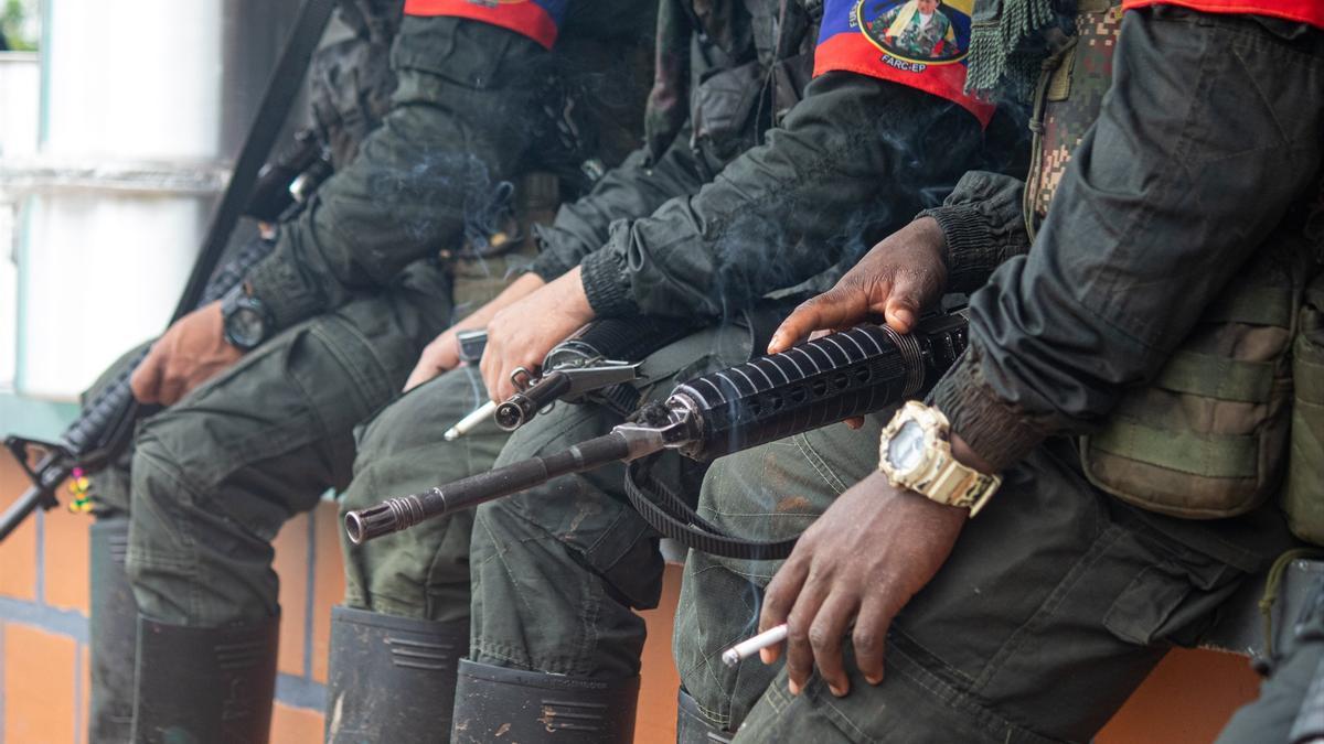 Capturan a once guerrilleros de disidencias de las Farc responsables de extorsiones
