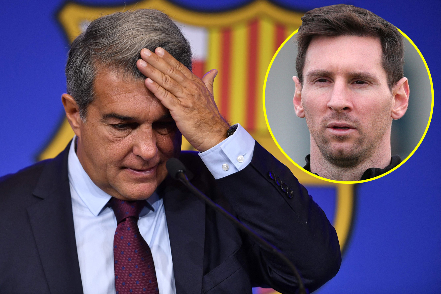Posible regreso de Messi al Barça habría complicado las finanzas del club, admite Laporta