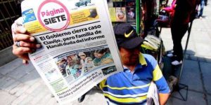 Cierra “Página Siete”, uno de los principales periódicos de Bolivia, asfixiado por el gobierno de Luis Arce