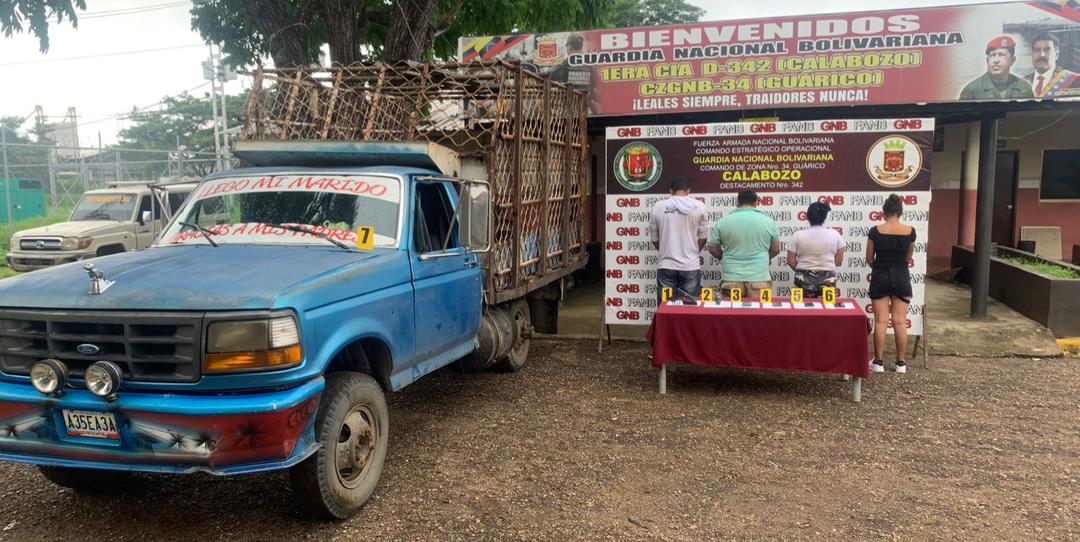 Capturan a cuatro integrantes de banda “Los Magdalenos” en Guárico: Iban armados “hasta los dientes”