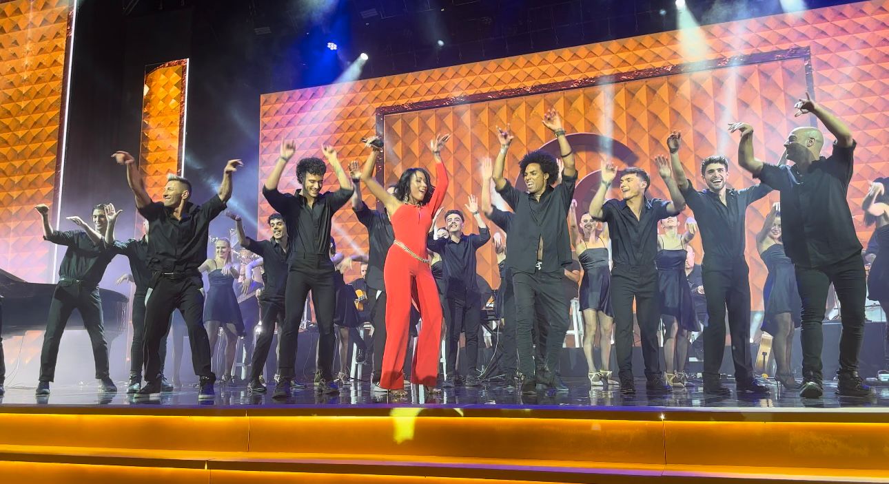Alicia Banquez cantó «Respect» ante 3000 personas en Sevilla