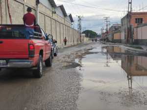 Calles del municipio Mariño en el estado Aragua están de terror (FOTOS)