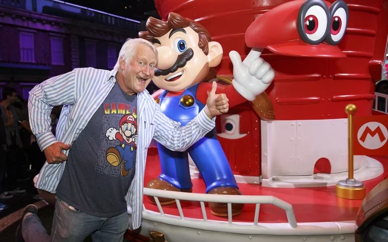 Él es Charles Martinet, la voz de Mario Bros por más de 30 años que hoy dice adiós