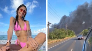 VIDEO: Latina sobrevivió a los incendios en Maui y contó su terrible experiencia