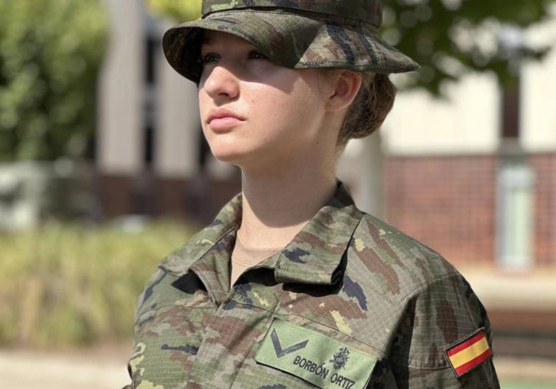 La Princesa Leonor es oficialmente dama cadete de la Academia General Militar de España