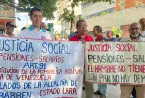 Nada que celebrar: sindicatos de Lara salieron a la calle para exigir mejoras salariales