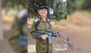 Hombre de 95 años se une a las reservas de Israel para defender al país frente a Hamás
