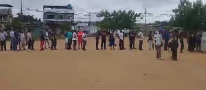 Largas colas en el centro electoral Las Casitas en el estado Bolívar (VIDEO)