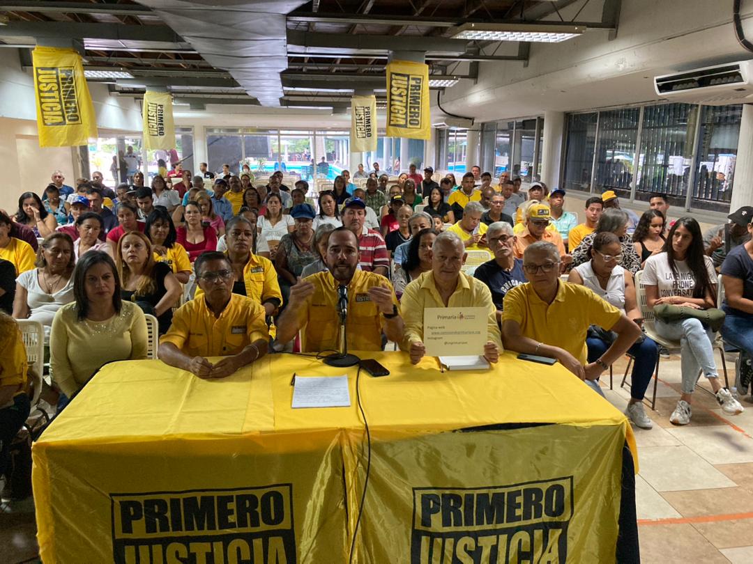 Primero Justicia: Ratificamos nuestro compromiso con Venezuela ante las Primarias