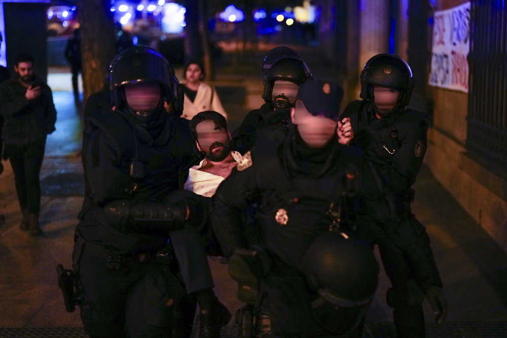 Protestas contra la amnistía dejaron al menos 14 detenidos durante su noveno día en España
