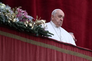 El papa Francisco pide luchar por la paz ante el “desierto de muerte” en Gaza, Siria y Ucrania