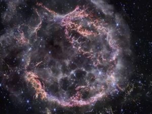 Telescopio James Webb captura nueva imagen intrigante de una supernova