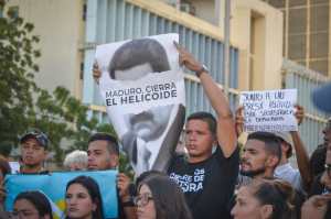 Activistas protestaron en Maracaibo para exigir una Navidad Sin Presos Políticos