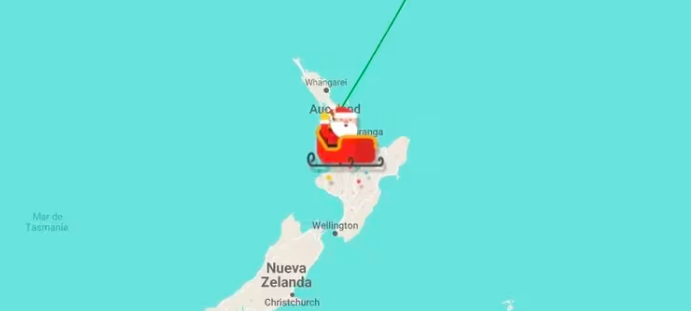 Papa Noel ya inició su viaje: así puedes seguir su recorrido y esperarlo en casa con Google Santa Tracker