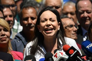 María Corina se las canta al chavismo: No pueden hacer elecciones sin mí y esos millones de venezolanos que representamos