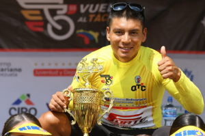 El ecuatoriano Jonathan Caicedo se coronó campeón de la Vuelta al Táchira