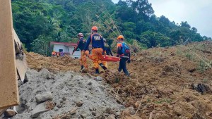 Confirmaron al menos seis muertos en el trágico deslizamiento de tierra que enluta a Filipinas