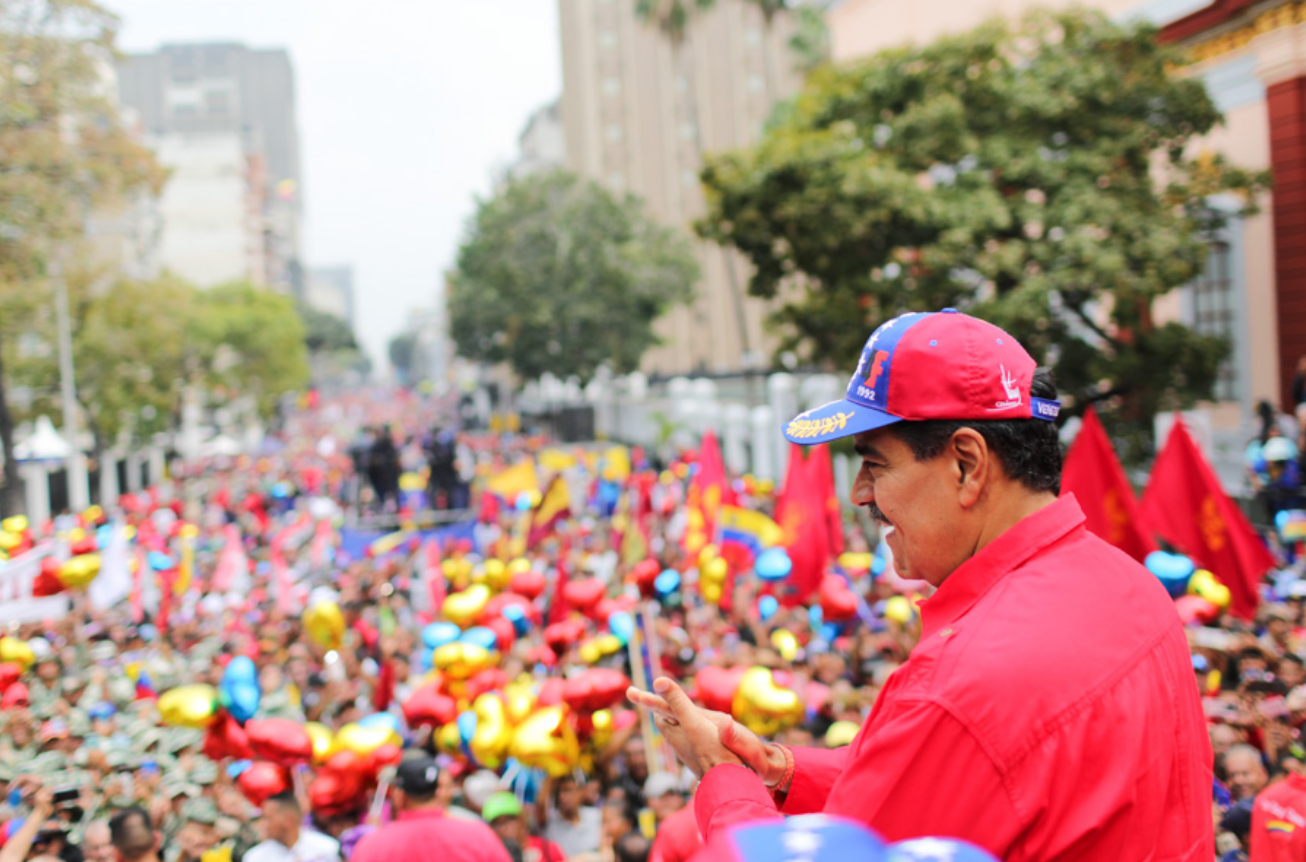 El VIDEO que no viste en VTV: marcha para conmemorar el golpe de Estado de Chávez estuvo “pelada”