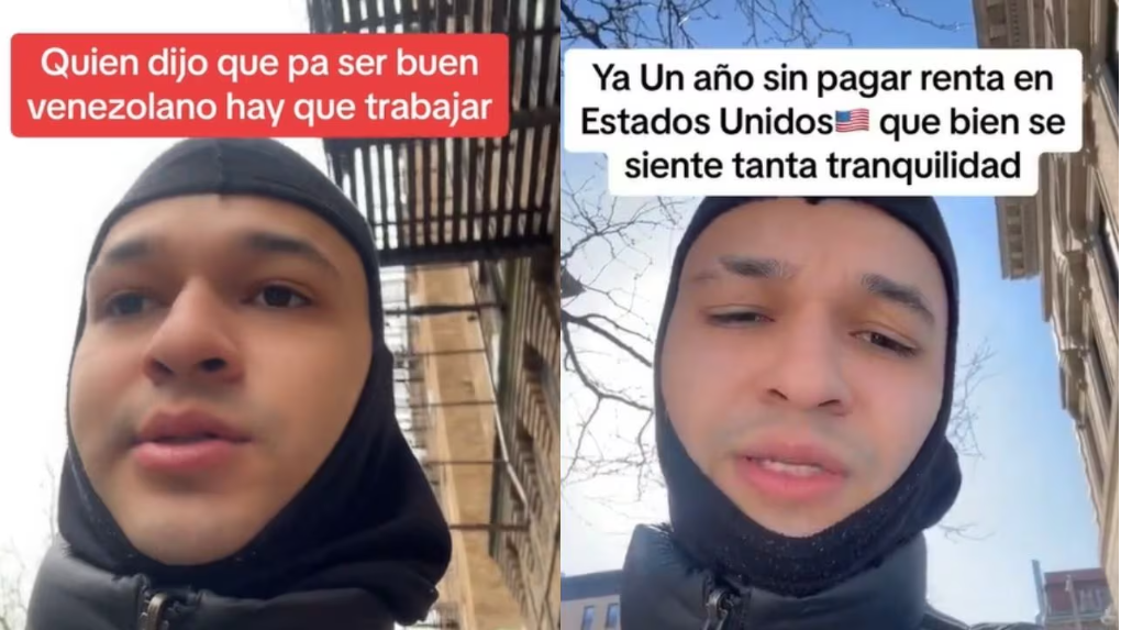 Venezolano reapareció y se defendió de críticas por no pagar alquiler y recibir dinero gratis en EEUU (Video)