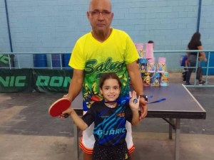 Guariqueña Sofía Marchena se convirtió en subcampeona Multi-Estadal de Tenis de Mesa