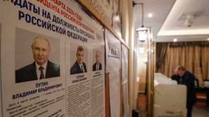 Detenida una rusa por escribir “no a la guerra” en su papeleta electoral