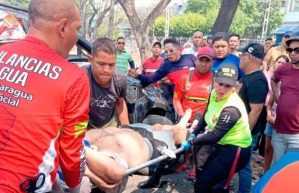 Exgrandeliga venezolano sufrió terrible accidente de tránsito en Aragua (FOTOS)