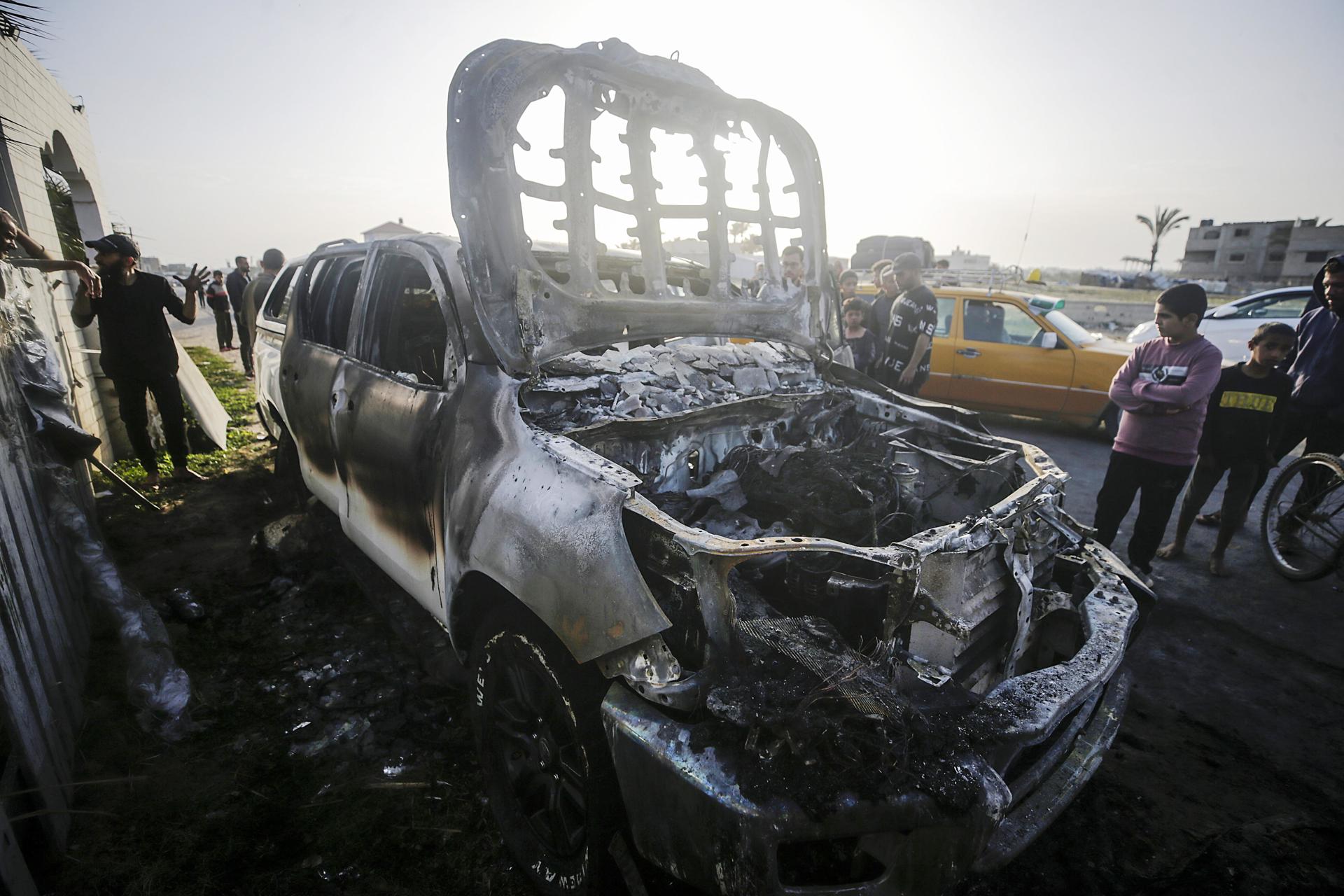 Evacuados a Egipto los cadáveres de seis cooperantes extranjeros de WCK asesinados en Gaza