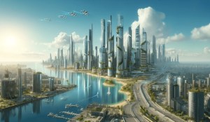 Así se verá Estados Unidos en 2074, según la inteligencia artificial