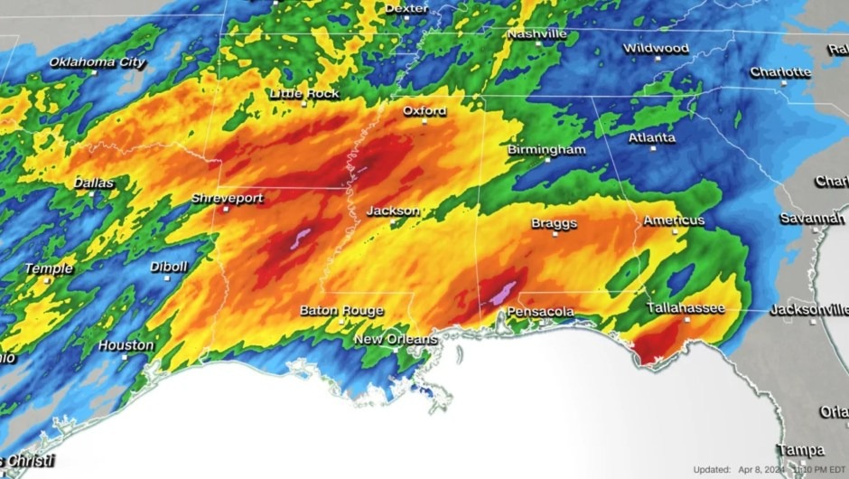 Alerta en EEUU: Tormentas severas amenazan con inundaciones, tornados y granizo en el sur del país