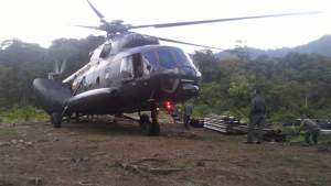 Hallan sin vida a las ocho personas que iban en helicóptero militar siniestrado en Ecuador