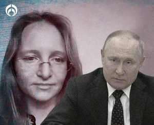 La rara aparición de la hija de Putin en la televisión pública rusa