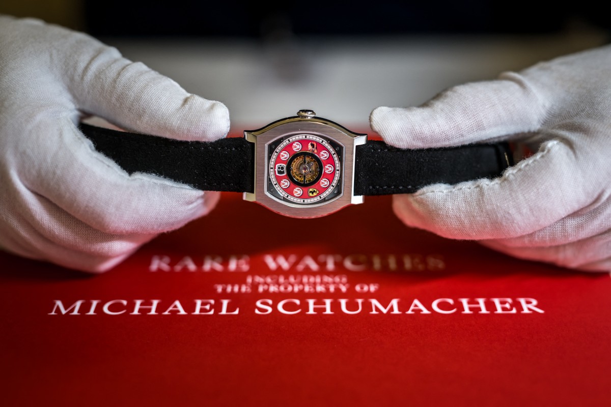 Relojes de Michael Schumacher fueron vendidos en una subasta por estos precios