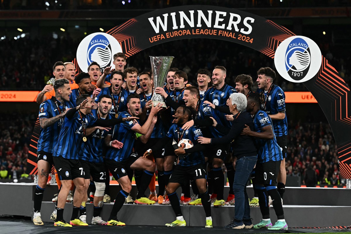 Atalanta conquistó su primera Europa League tras quitarle el invicto al Bayer Leverkusen