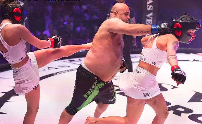 Escándalo en Europa por una pelea de MMA entre un hombre y dos mujeres: “No creo que sea justo, normal ni moral”