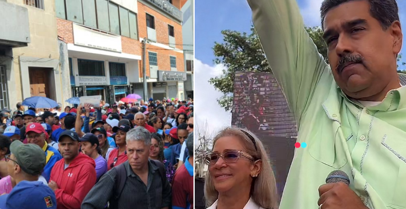 VIDEO: Nicolás Maduro se cansó de lanzar promesas en Mérida, pero nadie le aplaudió