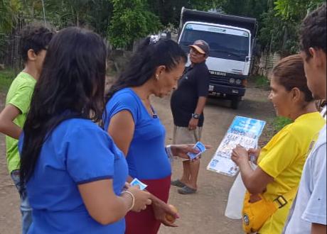 Proyecto Venezuela enseña a votar por el candidato Edmundo González en Guárico