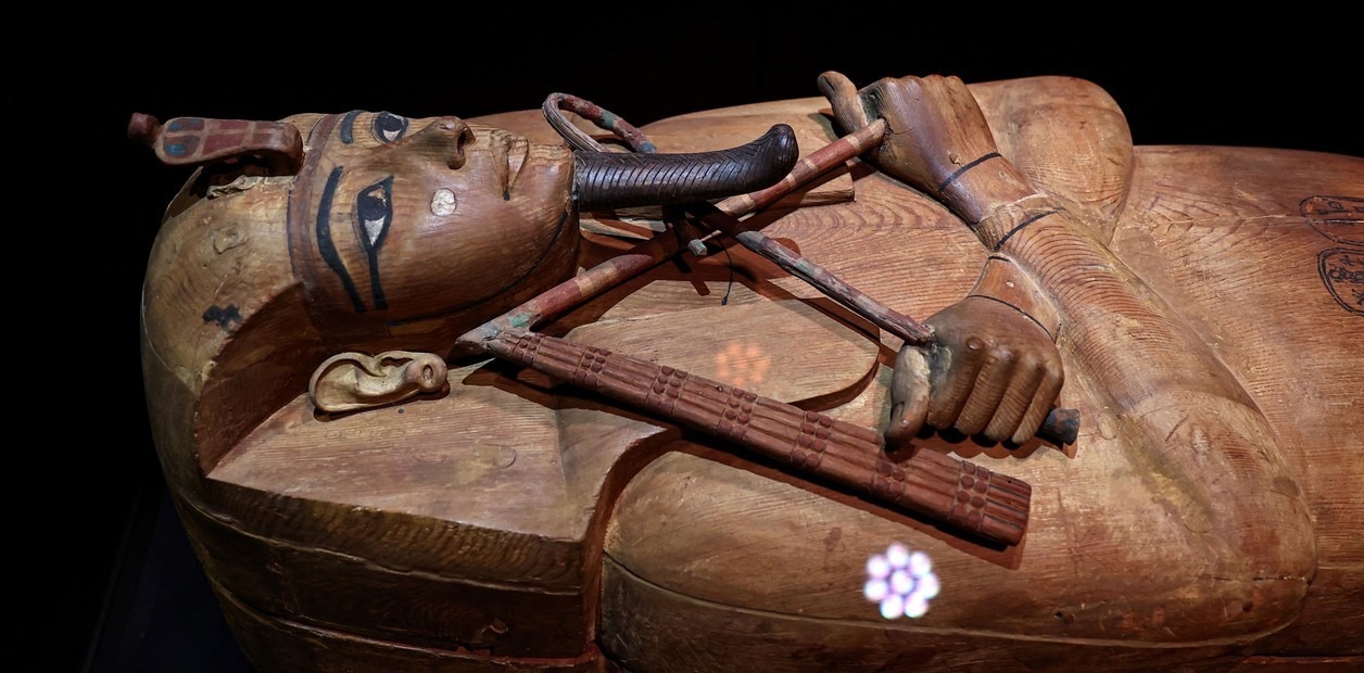 Increíble descubrimiento: encontraron el sarcófago del faraón Ramsés II