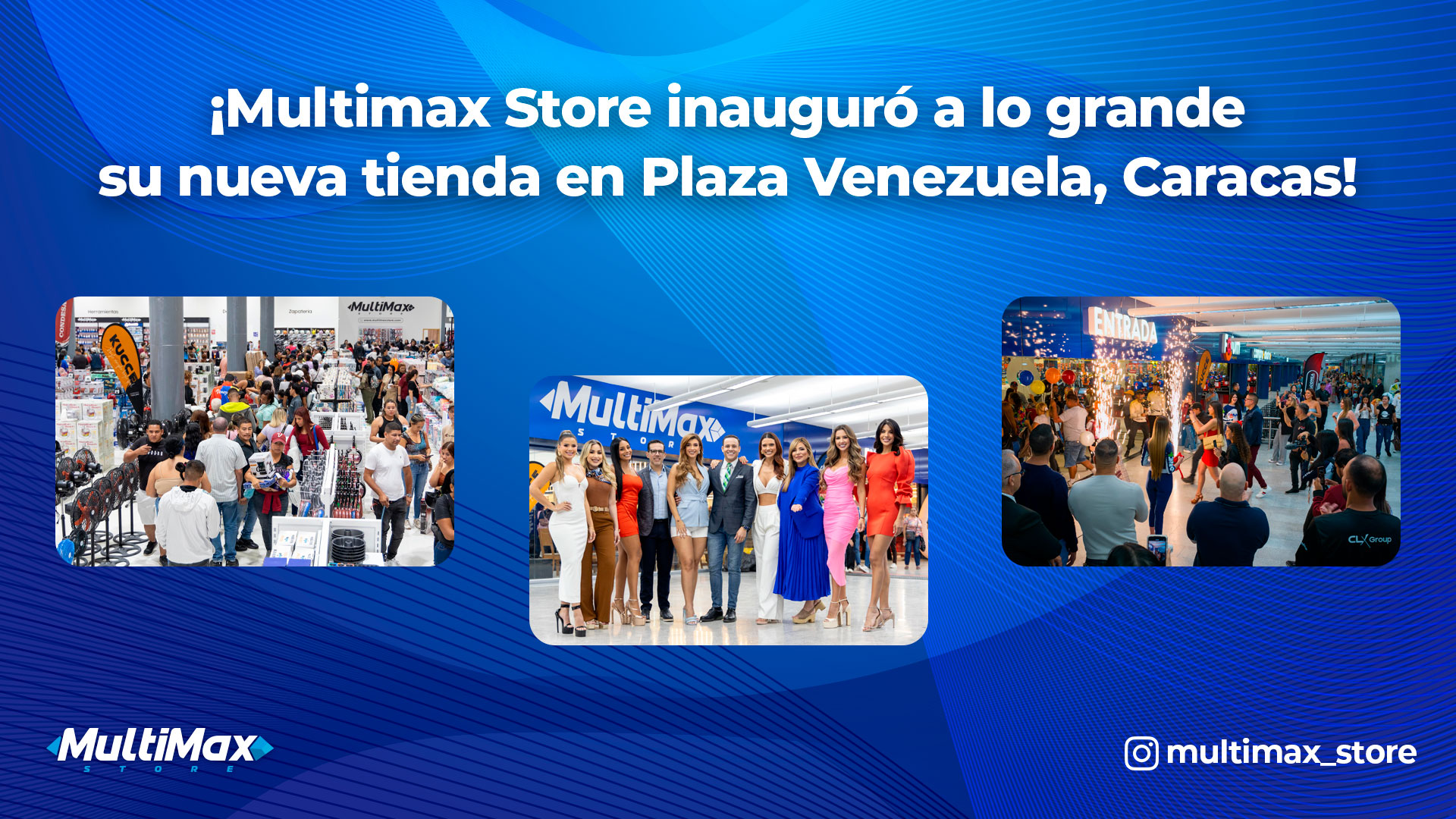 ¡Multimax Store inauguró a lo grande su nueva tienda en Plaza Venezuela, Caracas! 