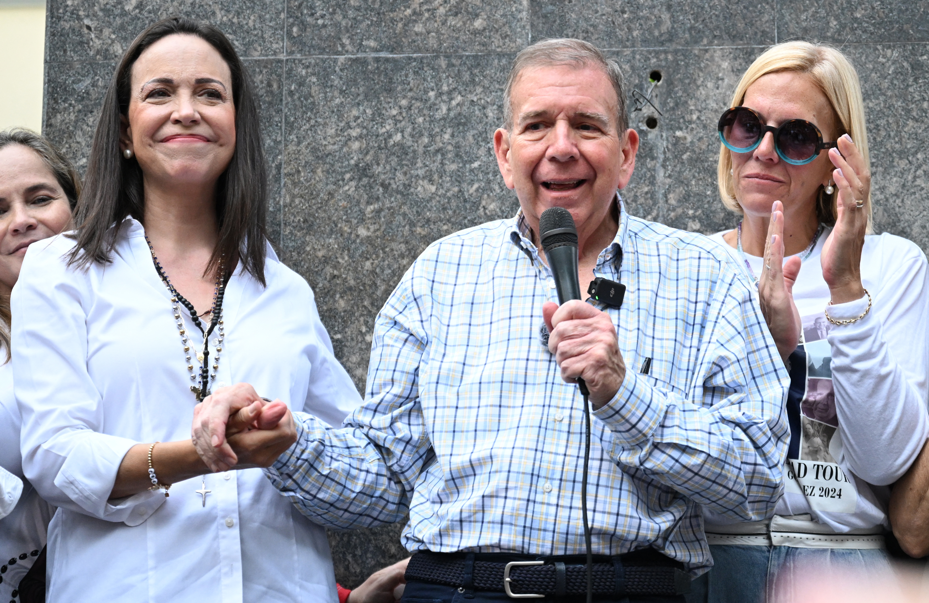 María Corina Machado llamó a la comunidad internacional reconocer a Edmundo González como presidente electo